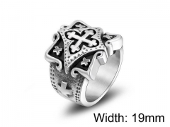 HY Wholesale Titanium Steel Popular Casting Rings-HY0011R157