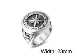 HY Wholesale Titanium Steel Popular Casting Rings-HY0011R072