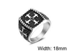 HY Wholesale Titanium Steel Popular Casting Rings-HY0011R095