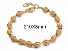 HY Wholesale Titanium Steel/Stainless Steel 316L Bracelets-HY0011B017