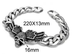 HY Wholesale Titanium Steel/Stainless Steel 316L Bracelets-HY0011B056