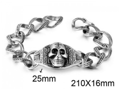 HY Wholesale Titanium Steel/Stainless Steel 316L Bracelets-HY0011B053