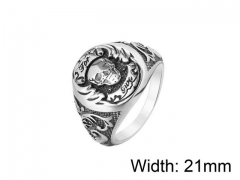 HY Wholesale Titanium Steel Casting Rings-HY0013R266