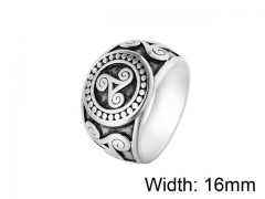 HY Wholesale Titanium Steel Casting Rings-HY0013R033