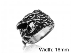 HY Wholesale Titanium Steel Casting Rings-HY0013R045