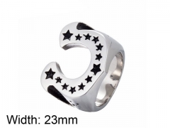 HY Wholesale Titanium Steel Rings-HY0013R018