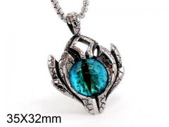 HY Wholesale Stainless steel 316L Crystal or Zircon Pendant (not includ chain)-HY0013P103