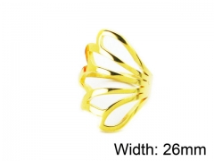 HY Wholesale Stainless Steel 316L Woman Rings-HY16R0422NX