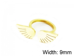 HY Wholesale Stainless Steel 316L Woman Rings-HY16R0413NE