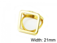 HY Wholesale Stainless Steel 316L Woman Rings-HY16R0402NB