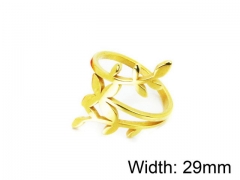 HY Wholesale Stainless Steel 316L Woman Rings-HY16R0423NZ