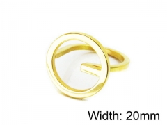 HY Wholesale Stainless Steel 316L Woman Rings-HY16R0411NT