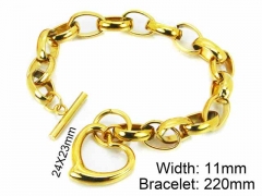 HY Wholesale Stainless Steel 316L Bracelets (Populary)-HY65B0711HXS