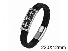 HY Wholesale Skull-Leather Bracelets-HY001B131