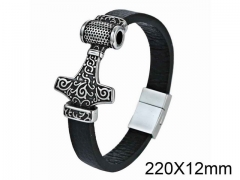 HY Wholesale Fashion-Leather Bracelets-HY001B141