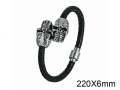 HY Wholesale Skull-Leather Bracelets-HY001B170