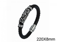 HY Wholesale Skull-Leather Bracelets-HY001B090