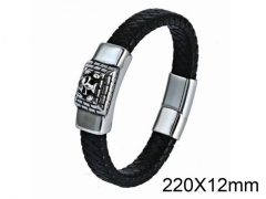 HY Wholesale Skull-Leather Bracelets-HY001B144