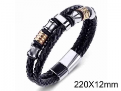 HY Wholesale Jewelry Fashion Bracelets (Leather)-HY0018B093