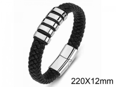 HY Wholesale Jewelry Fashion Bracelets (Leather)-HY0018B087