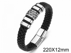 HY Wholesale Jewelry Fashion Bracelets (Leather)-HY0018B090