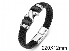 HY Wholesale Jewelry Fashion Bracelets (Leather)-HY0018B154