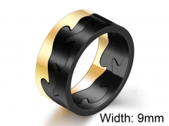 HY Jewelry Wholesale Stainless Steel 316L Popular Rings-HY0021R003