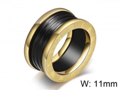 HY Jewelry Wholesale Stainless Steel 316L Popular Rings-HY0021R076