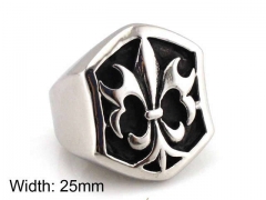 HY Jewelry Wholesale Stainless Steel 316L Religion Rings-HY0019R0040