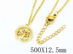 HY Wholesale Popular CZ Necklaces-HY54N0242HVV