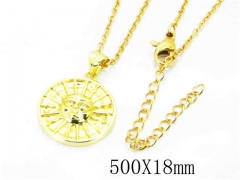 HY Wholesale Popular CZ Necklaces-HY54N0293MZ