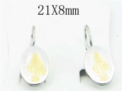 HY Stainless Steel 316L Drops Earrings-HY12E0108LE