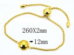 HY Stainless Steel 316L Bracelets (Lady Popular)-HY59B0501PR