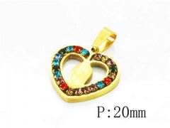 HY Stainless Steel 316L Pendants (Lover)-HY12P0771KL