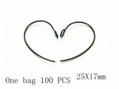 HY Stainless Steel 316L Earrings Fitting-HY70A1127JOE