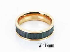 HY Wholesale Stainless Steel 316L Crystal Rings-HY14R0542HZL