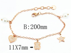 HY Stainless Steel 316L Bracelets (Lady Popular)-HY90B0313IIX