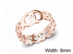 HY Jewelry Wholesale Stainless Steel 316L Hollow Rings-HY0046R029