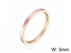 HY Jewelry Wholesale Stainless Steel 316L Shell Rings-HY0045R012