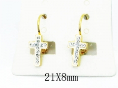 HY Stainless Steel 316L Drops Earrings-HY67E0214LG