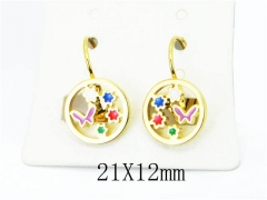 HY Stainless Steel 316L Drops Earrings-HY67E0216KL