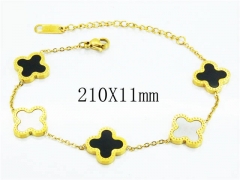 HY Stainless Steel 316L Bracelets (Lady Popular)-HY14B0169HTT