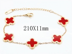 HY Stainless Steel 316L Bracelets (Lady Popular)-HY14B0175HWW