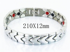 HY Wholesale Stainless Steel 316L Bracelets (Magnetic Health)-HY23B0085HPC