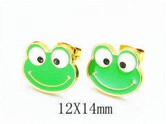 HY Wholesale Stainless Steel 316L Cartoon Earrings-HY67E0244KLE