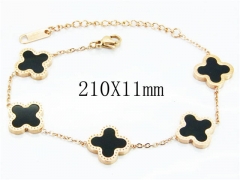 HY Stainless Steel 316L Bracelets (Lady Popular)-HY14B0174HVV