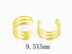 HY Wholesale Stainless Steel 316L Hollow Hoop Earrings-HY67E0238JC