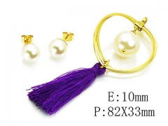 HY Wholesale Jewelry Natural Pearl Set-HY64S0891HNE