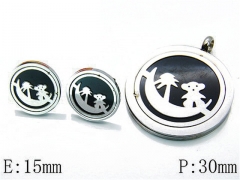 HY Wholesale Bears Earring/Pendant Set-HY81S0311HJT