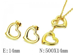 HY Wholesale jewelry Heart shaped Set-HY59S2776HQQ